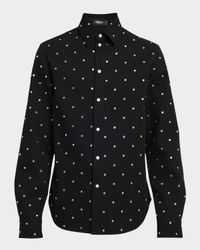 Men's Starry Sky Denim Shirt