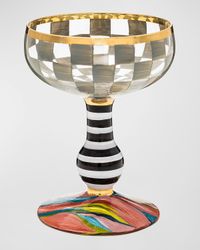 Carnival Couple Sterling Glass