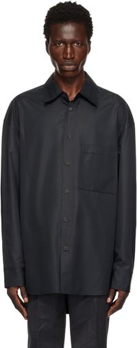 WOOYOUNGMI Black Essential Shirt