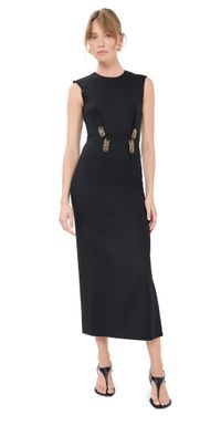 FRENKEN Lift Darted Ring Dress Black 34