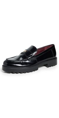 Tory Burch Classic Lug Loafers Perfect Black 9
