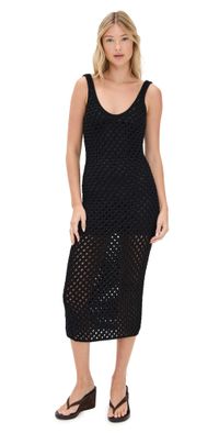 Le Superbe St. Tropez Midi Dress Black M