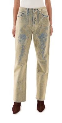 Acne Studios Loose Fit 5-Pocket Denim Blue/Beige 32