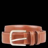 Au Printemps Paris - Ceinture en cuir - Taille 85 - Marron