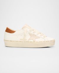 Hi-Star Leather Low-Top Sneakers