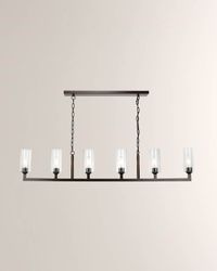 Linear 8-Light Chandelier