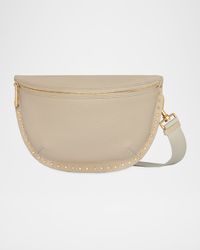 Darren Sling Studded Leather Crossbody Bag