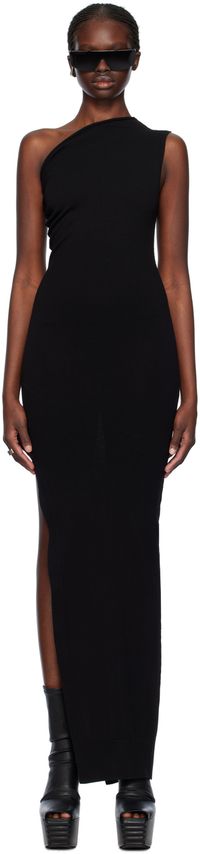 Rick Owens Robe longue Athena noire