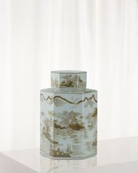 Canton Small Jar, Brown