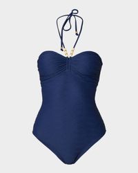 Cinched One-Piece Swimsuit