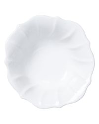 Incanto Stone Ruffle Cereal Bowl, White
