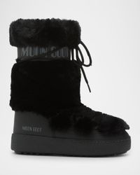 Ltrack Faux Fur High Snow Boots