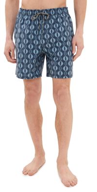 Katin Floyd Volley Swim Trunks 7 Indigo M