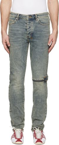 Ksubi Blue Chitch Stage Dive Caged Jeans