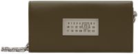 MM6 Maison Margiela Khaki Numeric Chain Wallet Bag