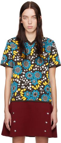 Wales Bonner Multicolor adidas Originals Edition Knit Floral Polo