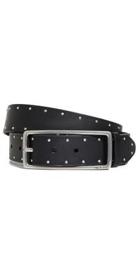 rag & bone Studded Rebound Belt Blk L