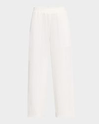Leon Cropped Gauze Pants