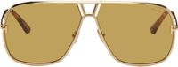 TOM FORD Gold Stavros Sunglasses