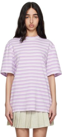 Rabanne White & Purple Oversized T-shirt