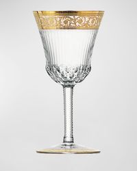 Thistle Gold American Water Glass