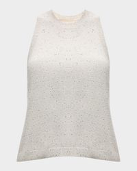 Desiree Speckled Wool Tank