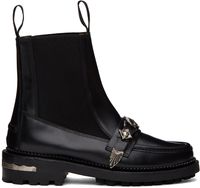 Toga Pulla Bottes noires à ferrures