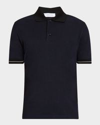 Men's Polo Shirt with Neck Signature