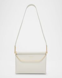 Avenue Small Polished Leather Shoulder Bag