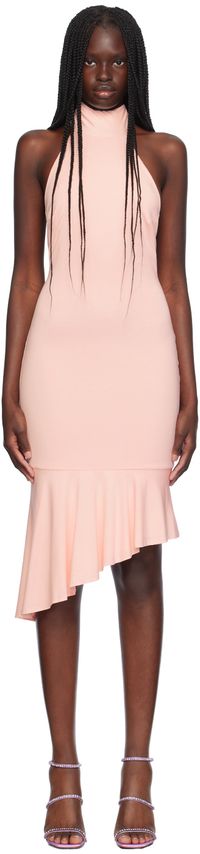 Miaou Pink Karina Midi Dress