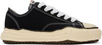 Maison MIHARA YASUHIRO Black Peterson VL OG Sole Canvas Low-Top Sneakers