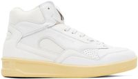 Jil Sander White High-Top Sneakers