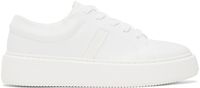 GANNI Baskets blanc cassé en cuir synthétique VEGEA®