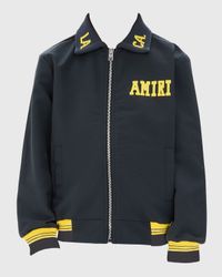 Kid's Amiri Tiger Varsity Jacket, Size 4-12