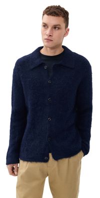 The Elder Statesman Thistle Overshirt Twilight S