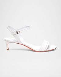 Sirolo Leather Ankle-Strap Sandals