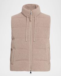 Wool-Cashmere Puffer Vest