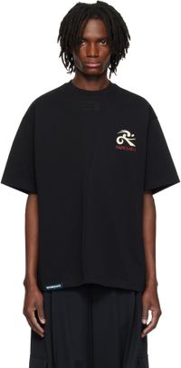 NAMESAKE Black Sava Oversized Love Lock T-shirt