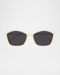 Cat-Eye Acetate Sunglasses