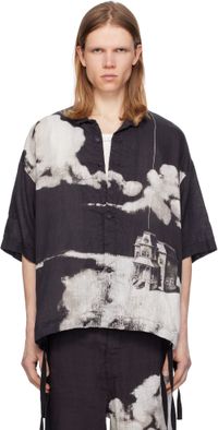 UNDERCOVER Black UC1E4401-1 Shirt