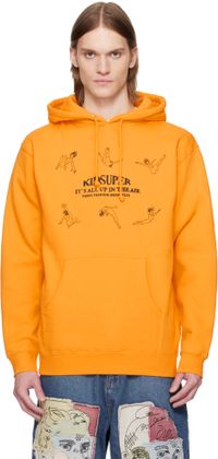 KidSuper Yellow 'It's All Up In Air' Acrobats Hoodie