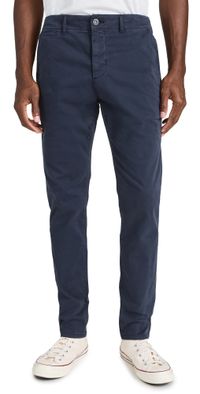 PAIGE Danford Stretch Sateen Chinos Deep Anchor 36