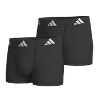 Adidas Underwear - Lot de 2 boxers homme active flex cotton adidas sport - Taille 2XL - Noir