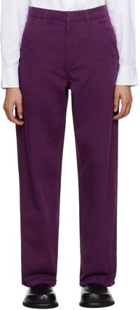 6397 Pantalon de travail mauve