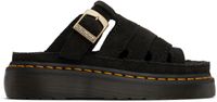 Dr. Martens Black Maxxy Slide Sandals