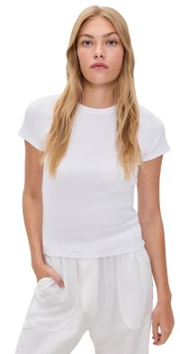 Leset Kelly Slim Fit Tee White XS