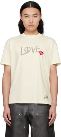 Andersson Bell Off-White 'Love' T-shirt