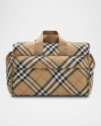 Check-Print Diaper Bag