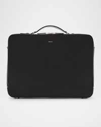 Men's Deco Leather Briefcase