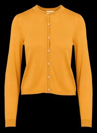Petite Mendigote - Gilet droit boutonné - Taille L - Jaune